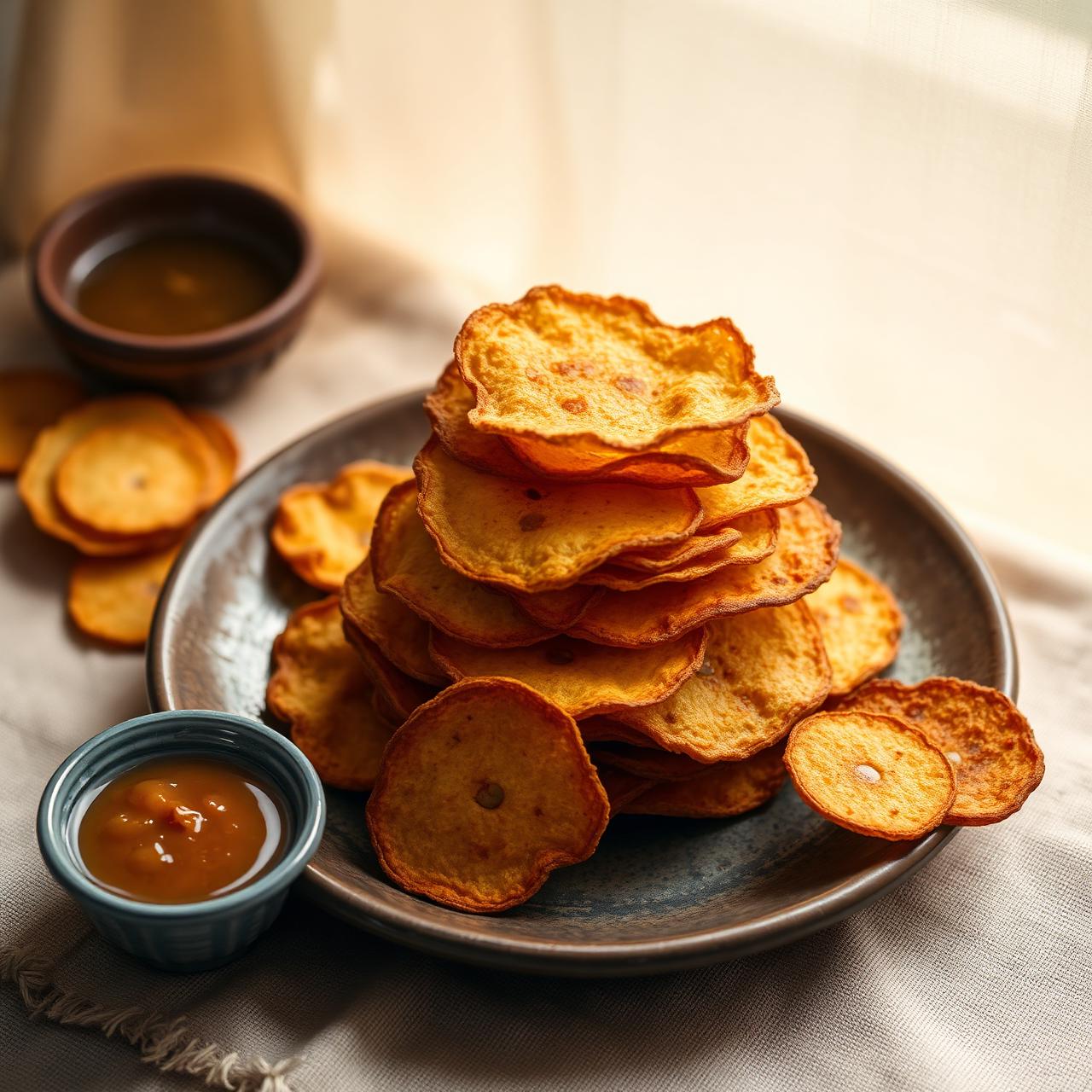 মুচমুচে আলুর পাপড়